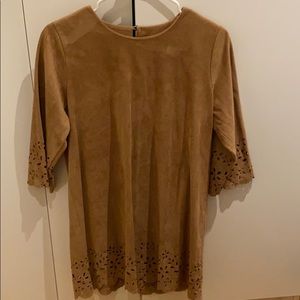 Corduroy shift dress